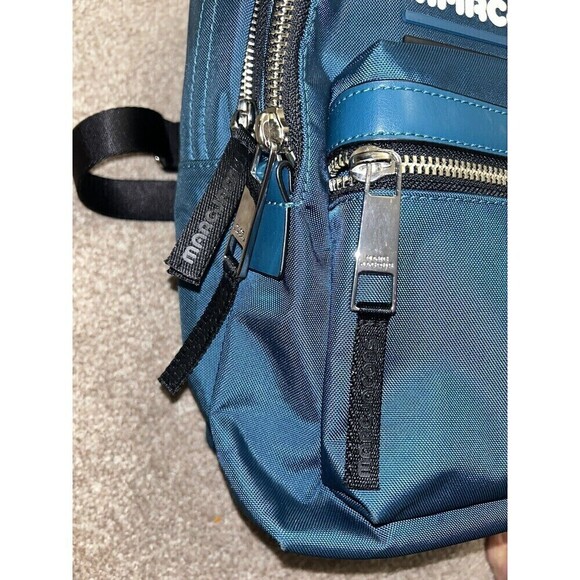 Marc Jacobs Trek Sports Logo Backpack Green - Picture 5 of 13